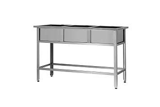 Ванна моечная ВМСр - 500/3 Retail, 3 отв. д/смесит.