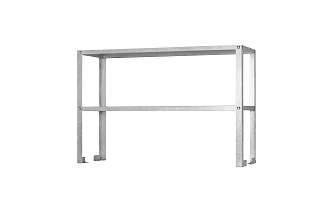 Полка-надстройка настольная ПННб - 600x300x800 Base, цинк, 2 уровня