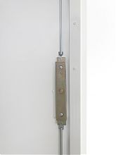 Стеллаж-шкаф СТ-300 с сетчатыми дверьми и сетчатой стенкой 3000х1280х750, 4 полки