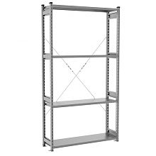 Стеллаж СТ-031 2491x1366x400, 4 полки