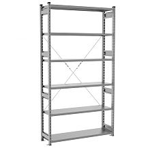 Стеллаж СТ-031 2491x1366x300, 6 полок