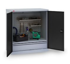 Инструментальный шкаф ИП-1-0.5/2 (Графит)
