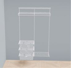 Гардеробная система Практик Home. Прихожая Medium №7