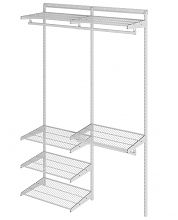 Гардеробная система Практик Home Optima G120 белая