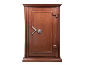 Огневзломостойкий сейф в дереве VALBERG Гарант Евро 120 T EL Д (дуб)