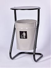 Урна уличная с крышкой