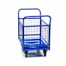 Тележка платформенная КПО-300С-160-К , с бортами, 600х1000мм