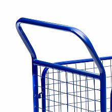 Тележка платформенная КПО-500С-125-И, с бортами, 650х1150 мм