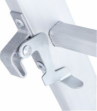 Лестница алюминиевая двухсекционная многофункциональная NV2220.8