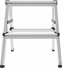 Стремянка алюминиевая двухсторонняя NV1120.2