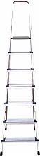 Стремянка алюминиевая со ступенями 130 мм NV2117.7