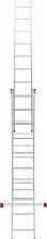Лестница алюминиевая многофункциональная трехсекционная NV2230.10