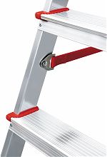 Профессиональная алюминиевая стремянка с органайзером NV3115.7