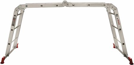 Лестница-трансформер алюминиевая, ширина 400 мм NV2322.3