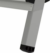 Стремянка стальная с алюминиевыми ступенями и органайзером NV1135.8