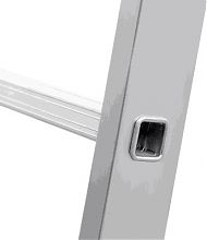 Лестница-трансформер алюминиевая, ширина 400 мм NV1322.3.4