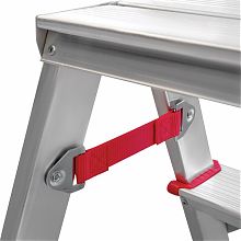 Профессиональная двухсторонняя алюминиевая стремянка NV3120.8