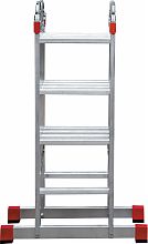 Профессиональная алюминиевая лестница-трансформер, ширина 400 мм NV3320.3