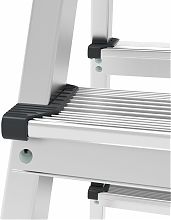 Стремянка алюминиевая двухсторонняя NV1120.3