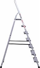 Стремянка алюминиевая со ступенями 130 мм NV2117.7