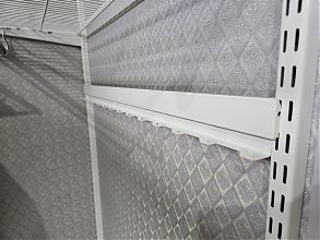 Панель с крючками GHS-90 графит