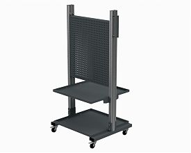 Подкатная стойка для инструмента и оборудования 800x1600x690 мм (RAL7012)