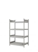 Стеллаж СТ-023 полочный 2000x1200x800 4 яруса цинк