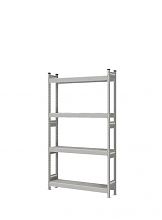 Стеллаж СТ-023 полочный 2200x1200x300 4 яруса цинк