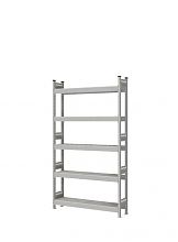 Стеллаж СТ-023 полочный 2200x1200x300 5 яруса цинк