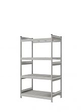 Стеллаж СТ-023 полочный 2200x1200x800 4 яруса цинк
