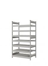 Стеллаж СТ-023 полочный 2200x1200x800 7 яруса цинк
