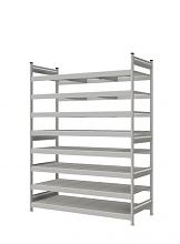 Стеллаж СТ-023 полочный 2500x1800x800 8 яруса цинк