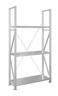 Стеллаж MS U 300x70x50/3 (Нагрузка на полку 300, сплошная)